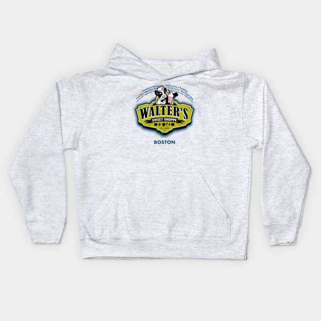 Walter's Sweet Shoppe Kids Hoodie by Captain_RibMan